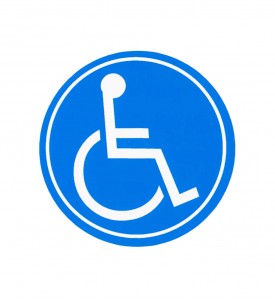 Налепница - инвалидизирано лице